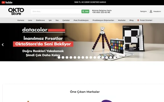 Oktostore - Proje Detayı