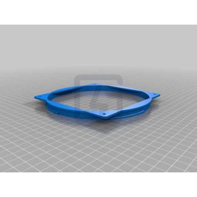Gizli Jardin Kanallama Flanş Df16 İla 140mm Pc-Fan Adaptörü Plastik Aparat