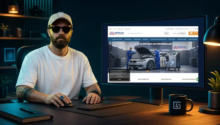 Antalya Oto Klima: E-Ticaret Vaka Çalışması