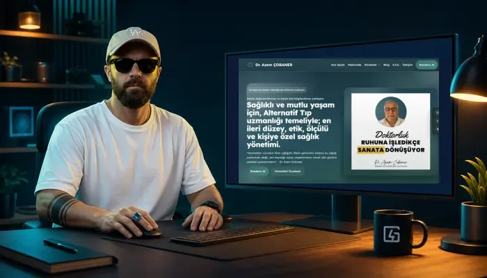 Dr. Azem Çobaner: Kurumsal Web Vaka Çalışması