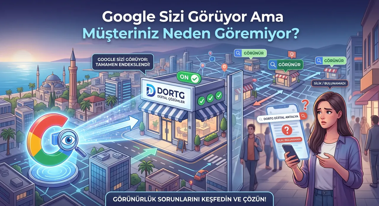 Google Sizi Görüyor Ama Müşteriniz Neden Göremiyor?
