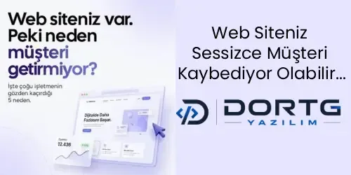 Web Siteniz Sessizce Müşteri Kaybediyor Olabilir...