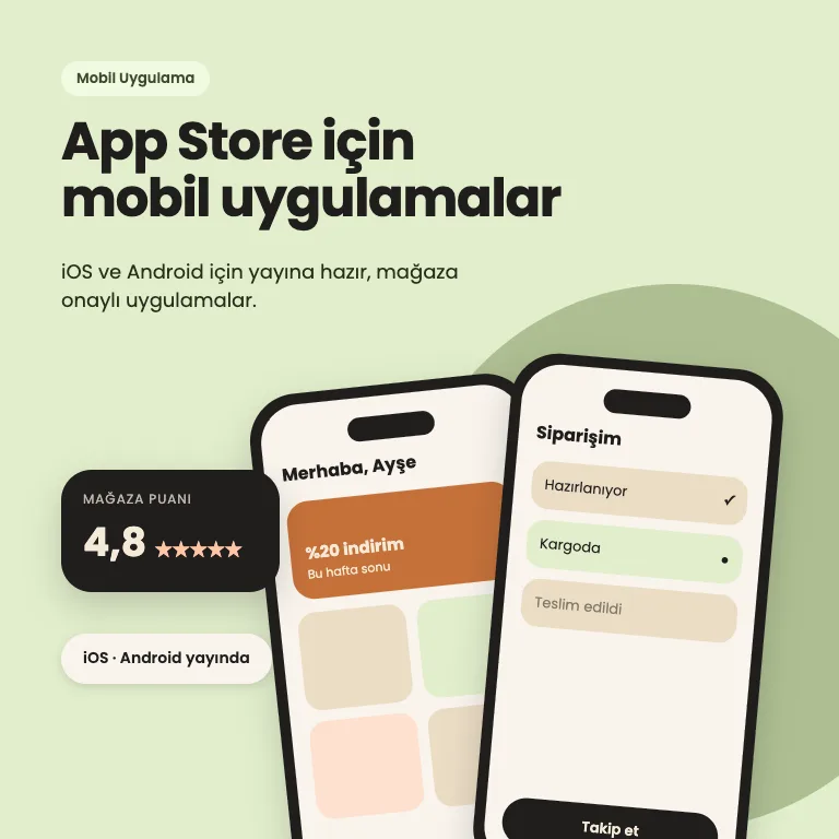 App Store için Mobil Uygulamalar